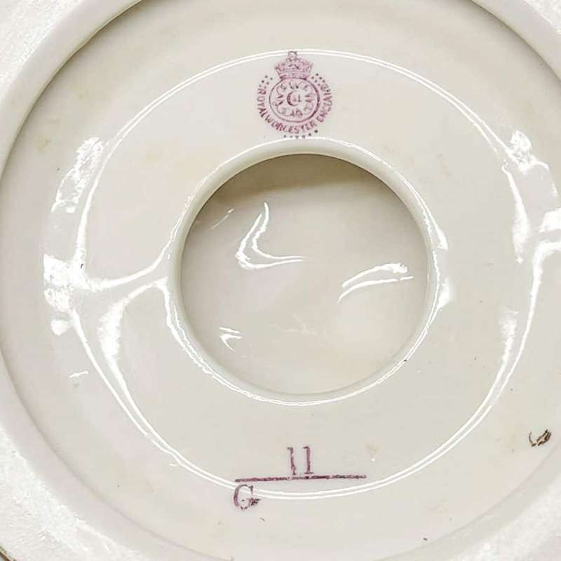 Royal Worcester Bird  Pot Pourri