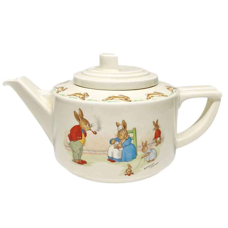 Royal Doulton Bunnykins Feeding Baby Casino Tea Pot