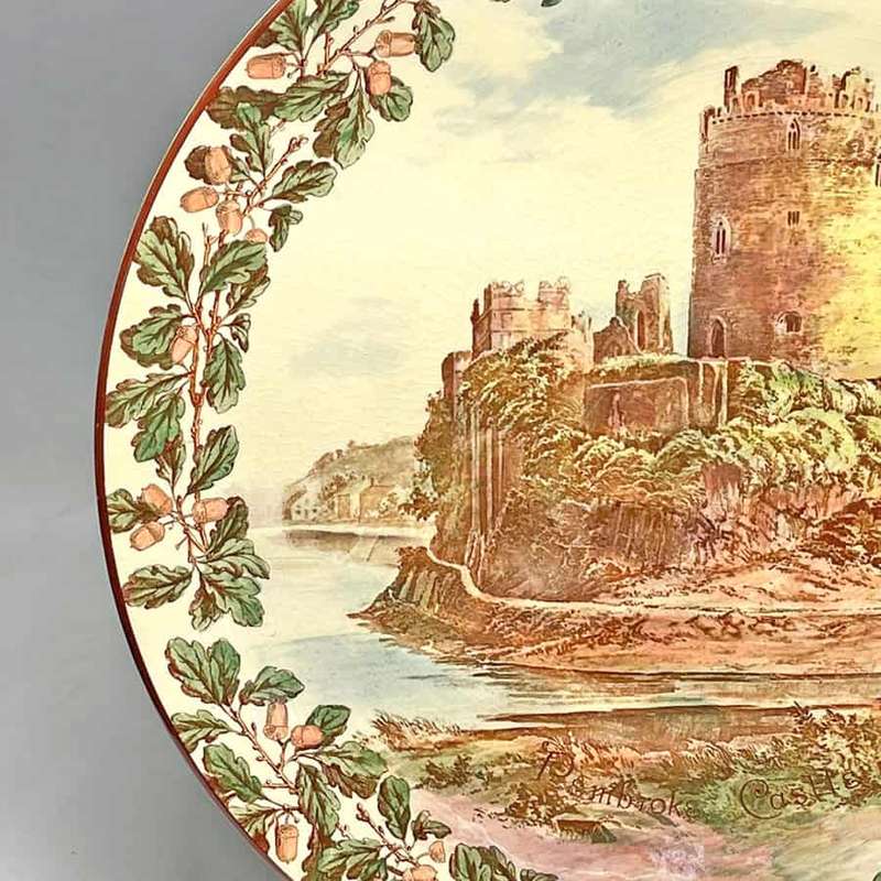 Royal Doulton English Castles Pembroke Castle Wall Charger