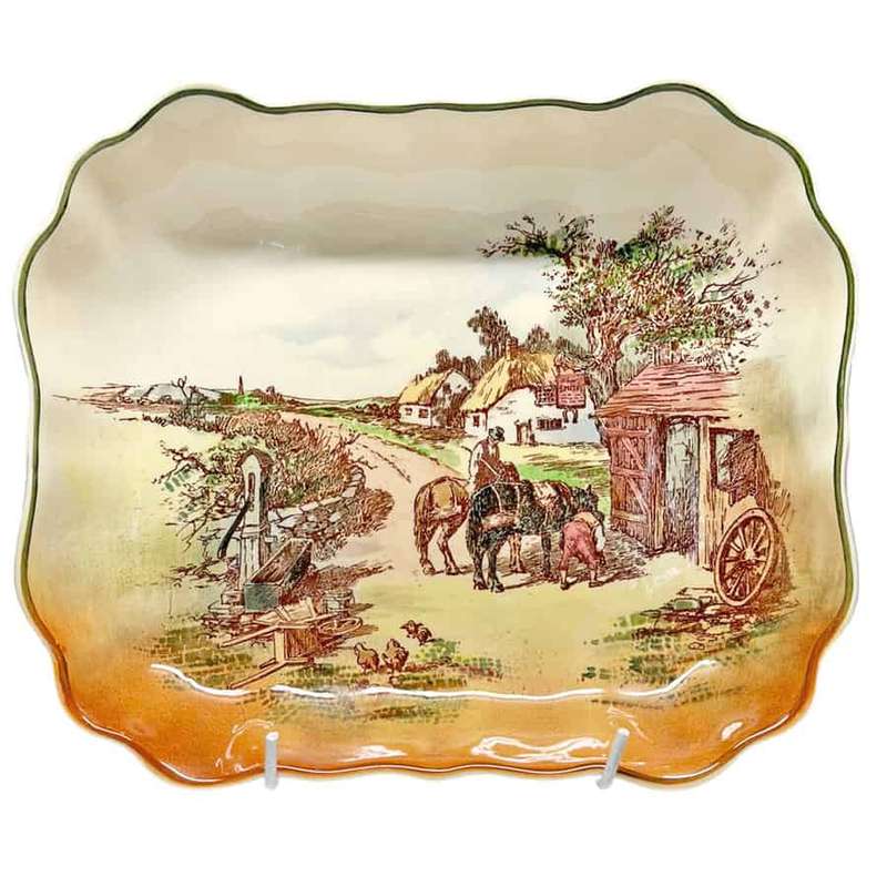 Royal Doulton Rustic England Rectangular Bowl