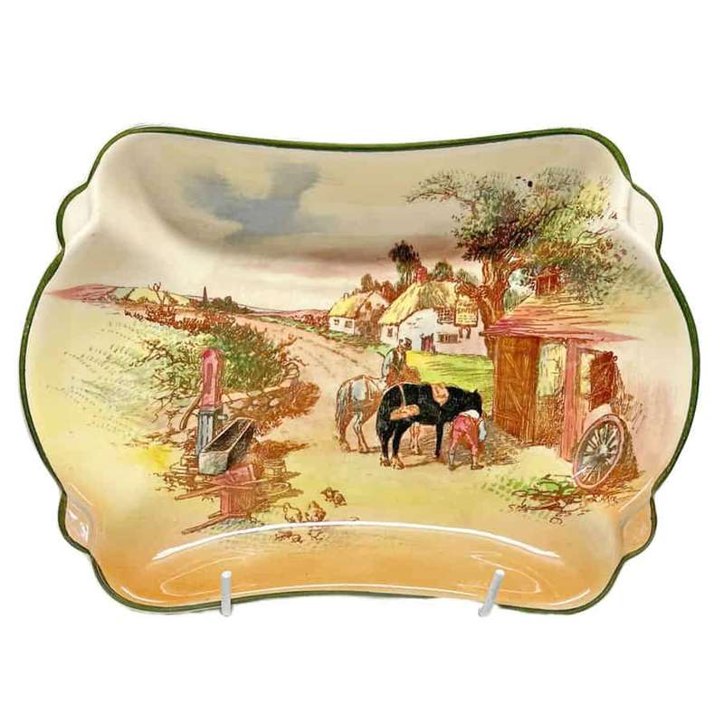 Royal Doulton Rustic England Scolloped Dish