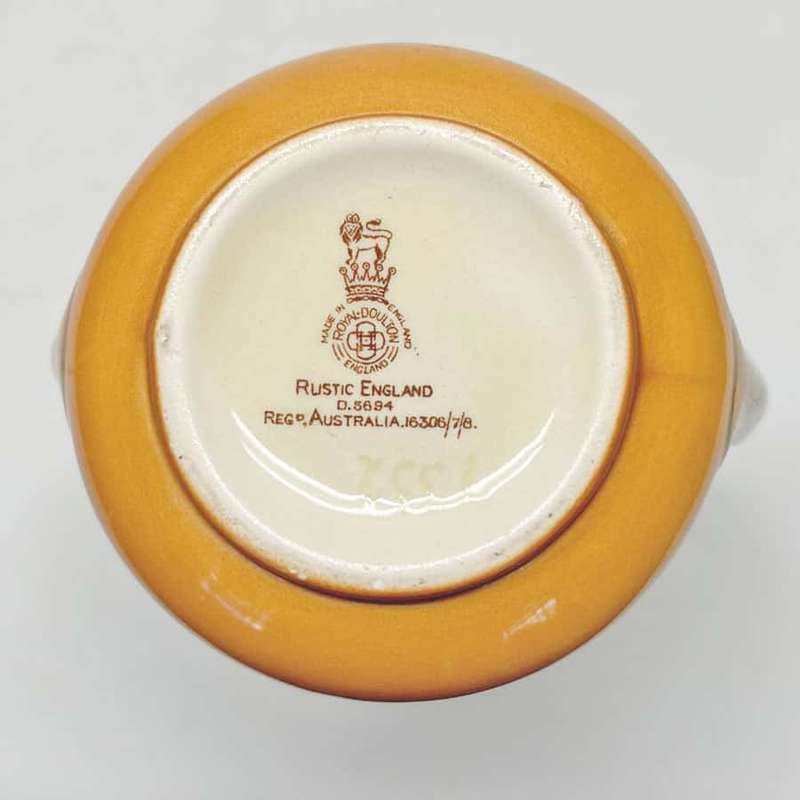 Royal Doulton Two Handle Vase Rustic England