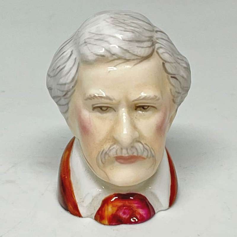 Staffordshire Mark Twain Thimble