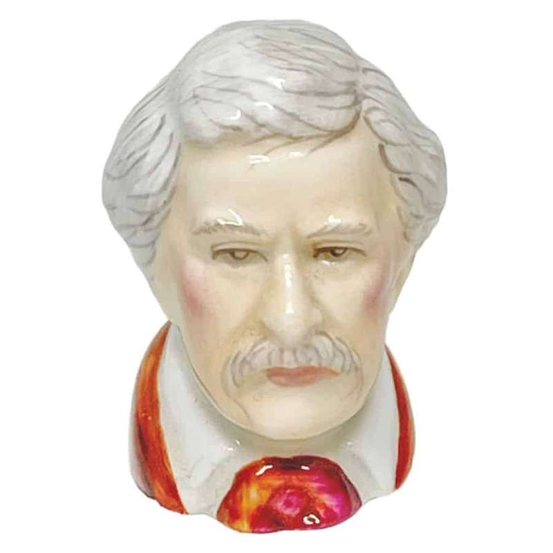 Staffordshire Mark Twain Thimble