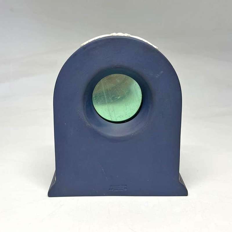 Wedgwood Dark Blue Jasperware Clock
