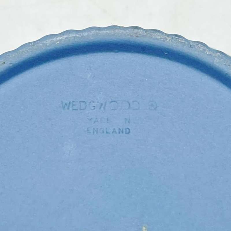 Wedgwood Jasperware Light Blue Pegasus Covered Jar