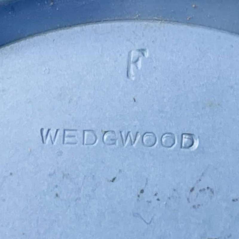 Wedgwood Light Blue Jasper Maidens Tea Pot