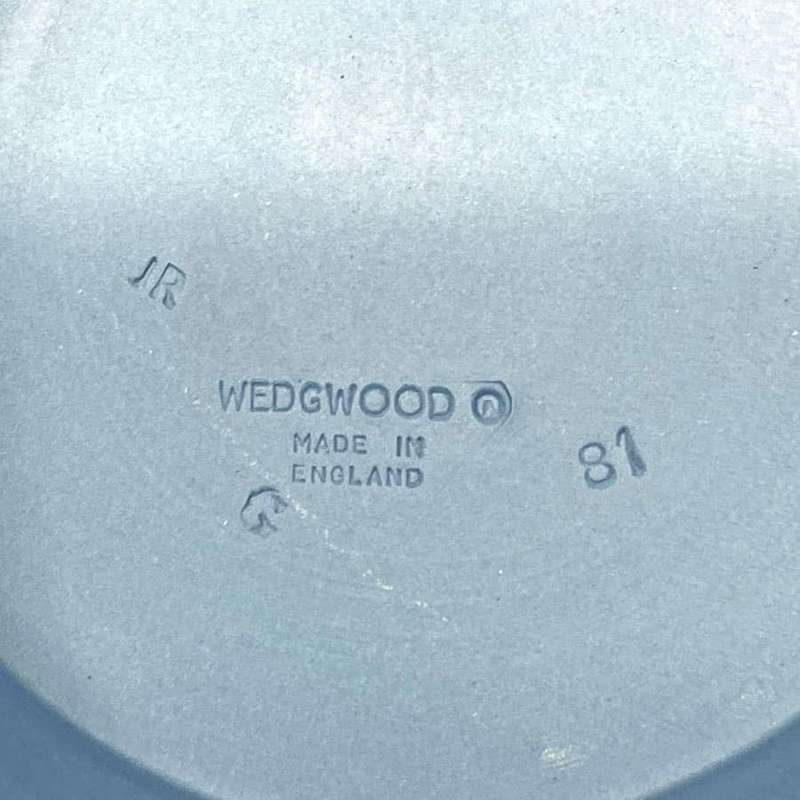 Wedgwood Light Blue Jasperware Pedestal Bowl