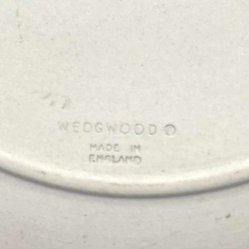 Wedgwood White and  Blue Jasper Ware Plate Angel