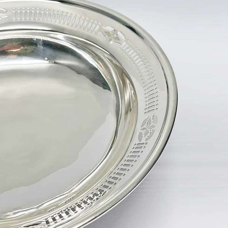 Hallmarked Silver Pedestal Bowl Chester 1924