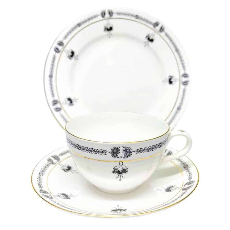 Shelley Art Deco Tea Trio 2018