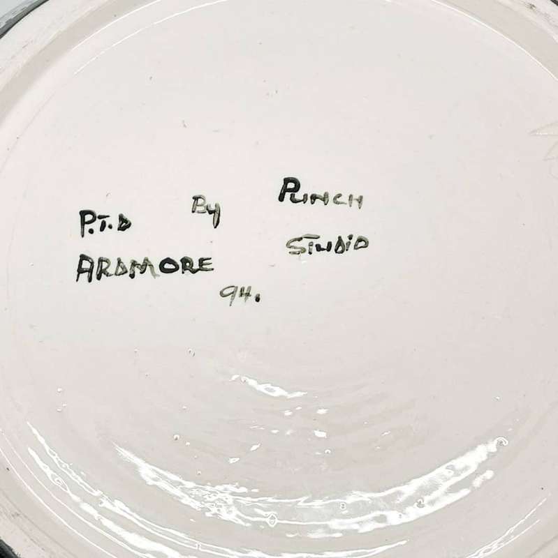Ardmore Studio Elephant Bowl By Punch 1994