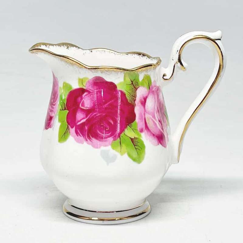 Royal Albert Old English Rose Coffee Milk Jug