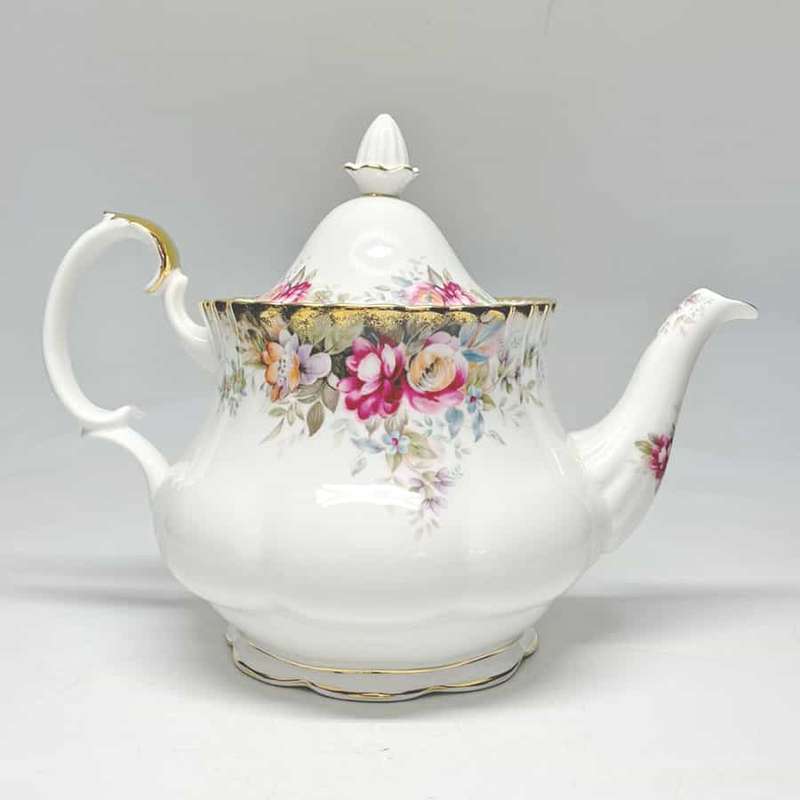Royal Albert Autumn Roses Tea Pot