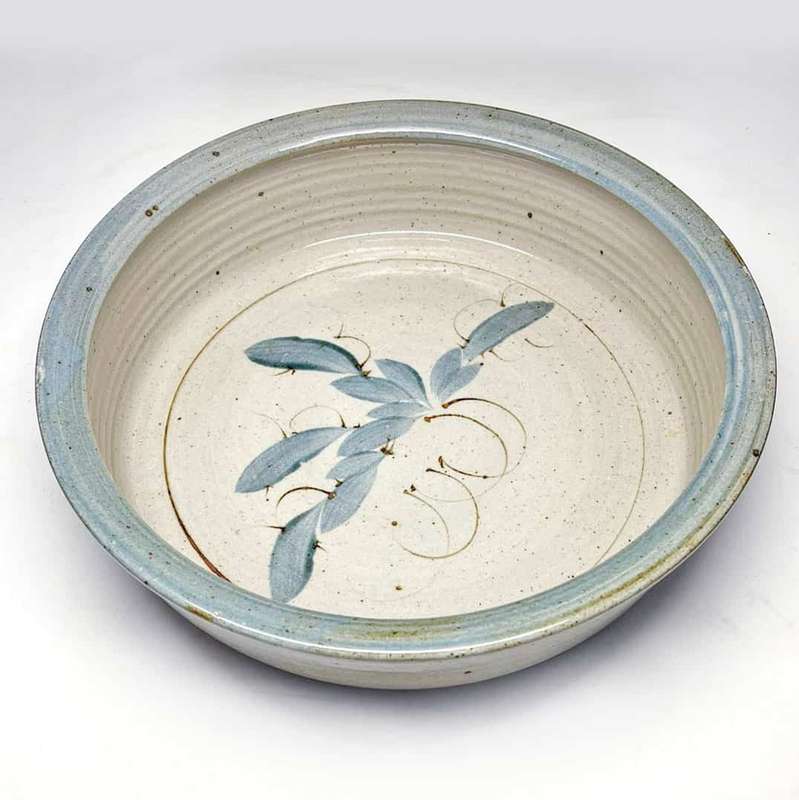 Tim Morris Grey Leaf Bowl