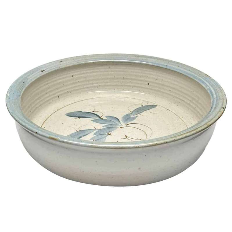 Tim Morris Grey Leaf Bowl