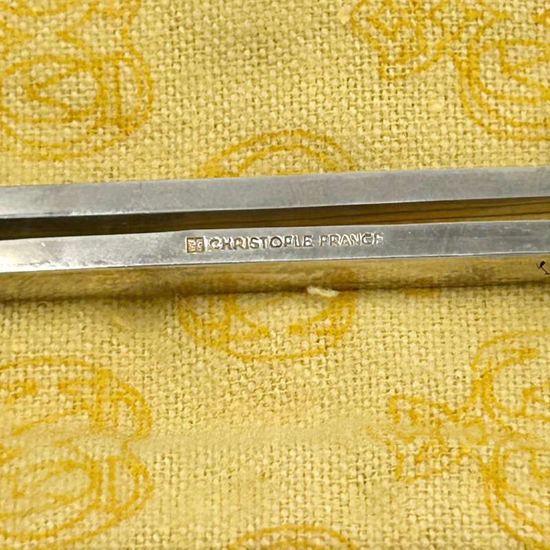 A Boxed Pair Of Christofle  Grape Scissors Lino Sabattini C1970