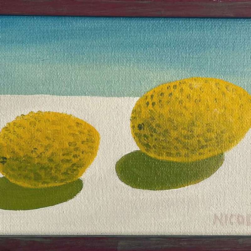 Nicolas Maritz Still Life Lemons