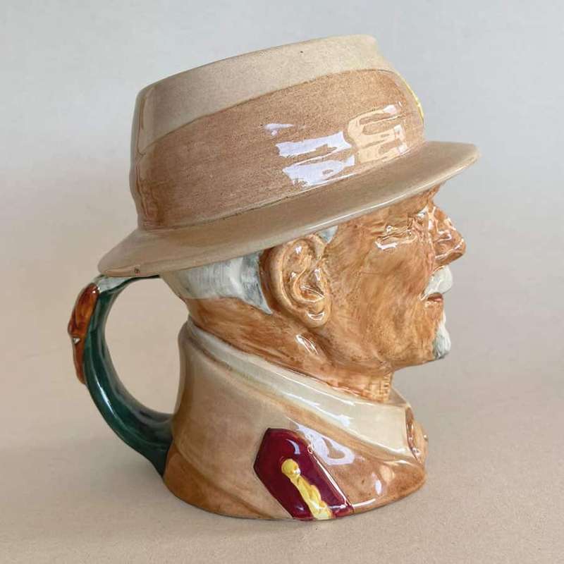 Royal Doulton Jan Smuts Large Character Jug D6198