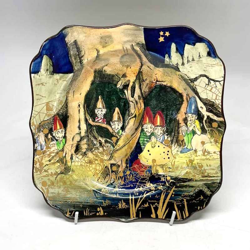 Royal Doulton Gnomes Medium Cake Plate
