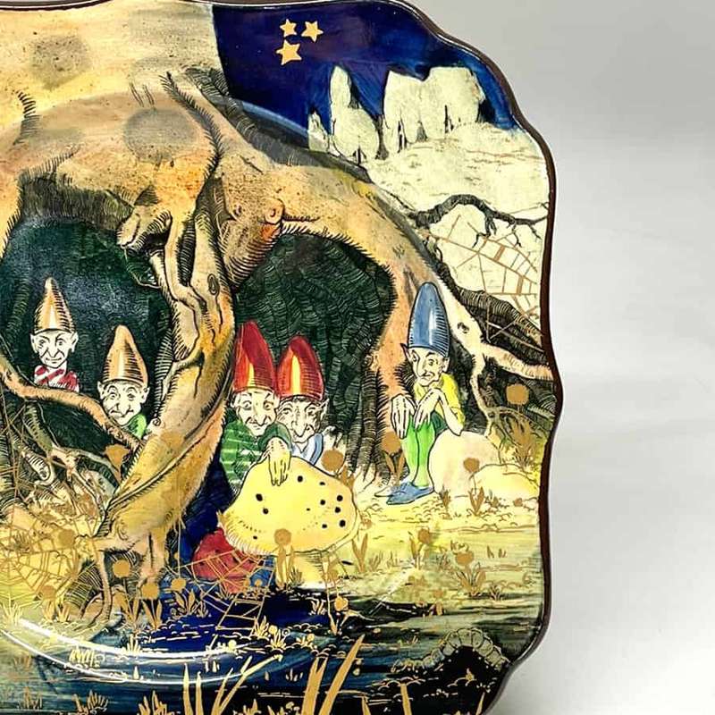 Royal Doulton Gnomes Medium Cake Plate