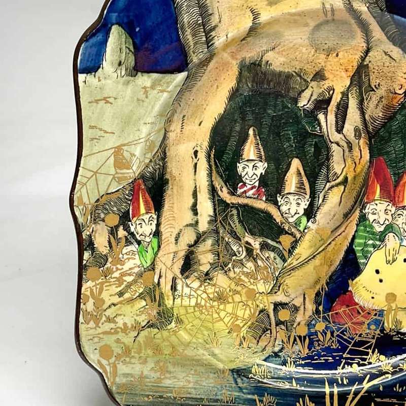 Royal Doulton Gnomes Medium Cake Plate