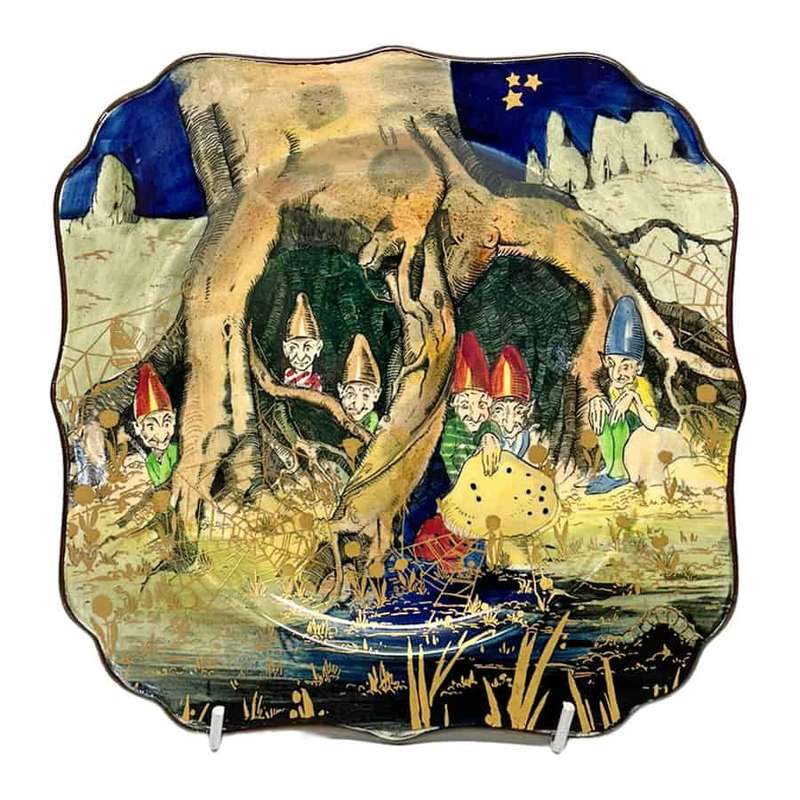 Royal Doulton Gnomes Medium Cake Plate