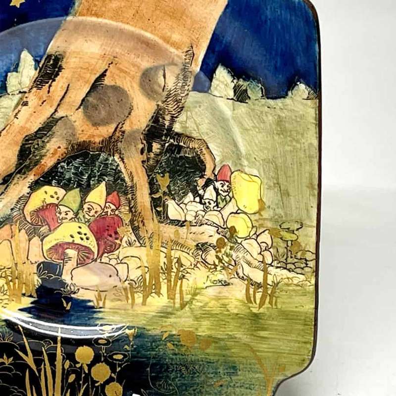 Royal Doulton Gnomes Munchkins Tea Side Plate