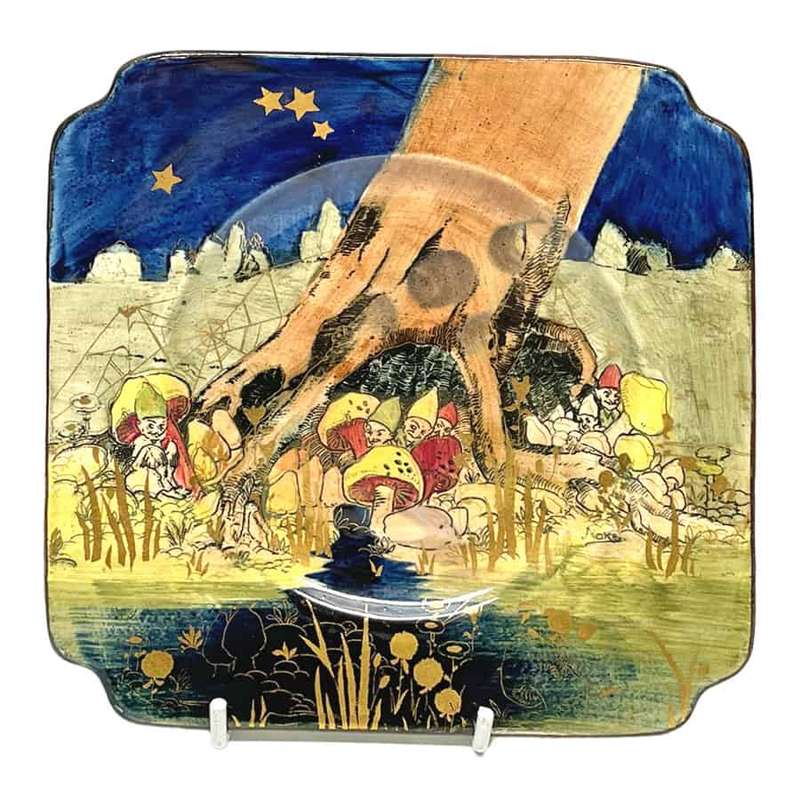 Royal Doulton Gnomes Munchkins Tea Side Plate