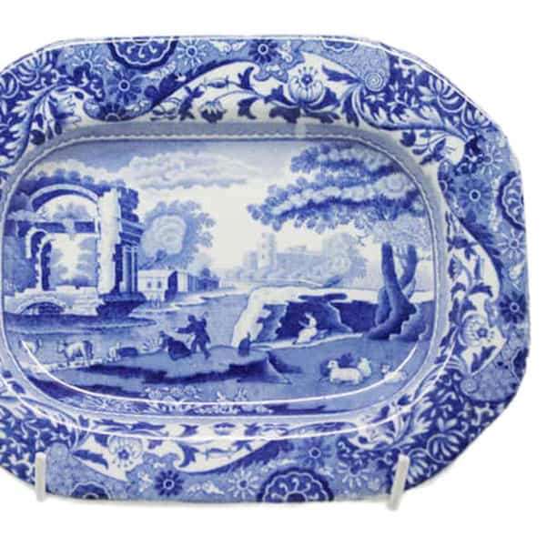 Blue Italian Medium Copeland Spode Platter 43cm