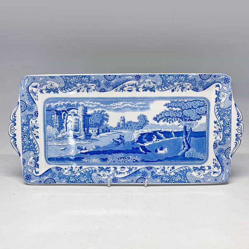 Copeland Spode Blue Italian Sandwich Tray