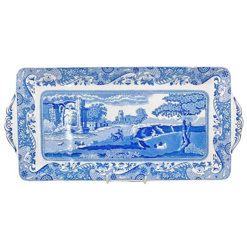Copeland Spode Blue Italian Sandwich Tray