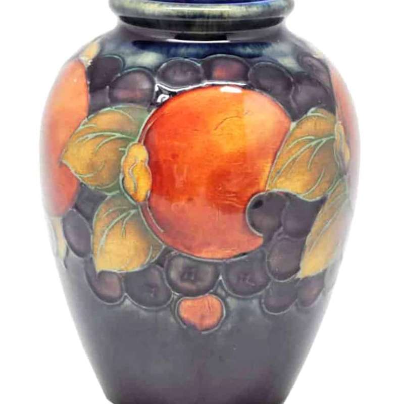 Moorcroft Pomegranate Pattern Vase C1920