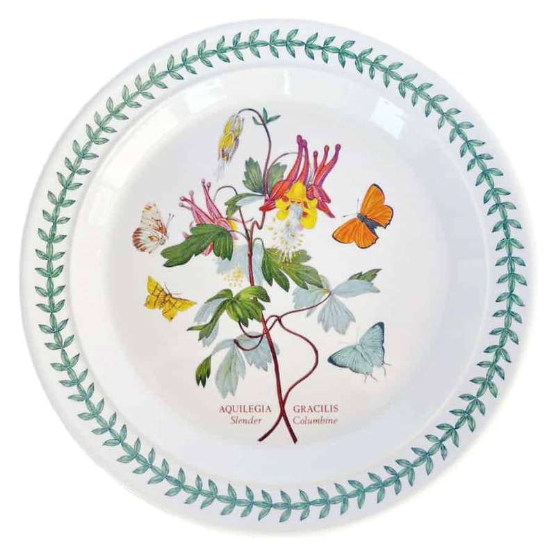Portmeirion Botanic Garden Slender Columbine Entree Plate