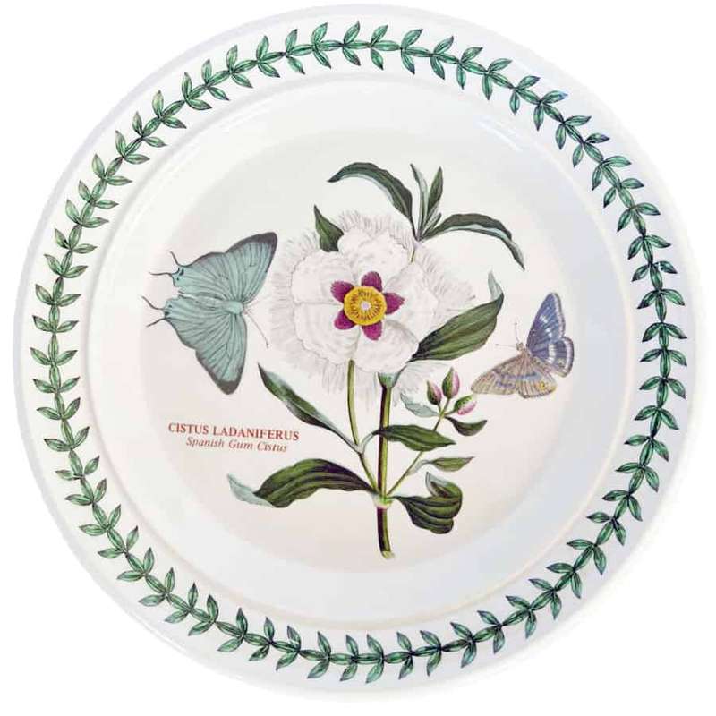 Portmeirion Botanic Garden Side Plate Spanish Gum Cistus