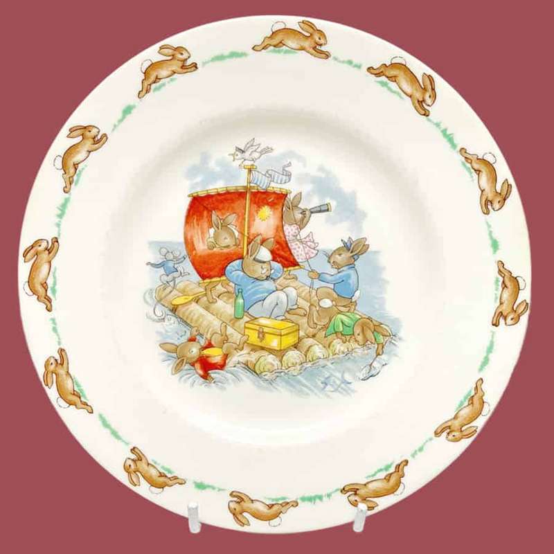 Royal Doulton Bunnykins Raft Plate
