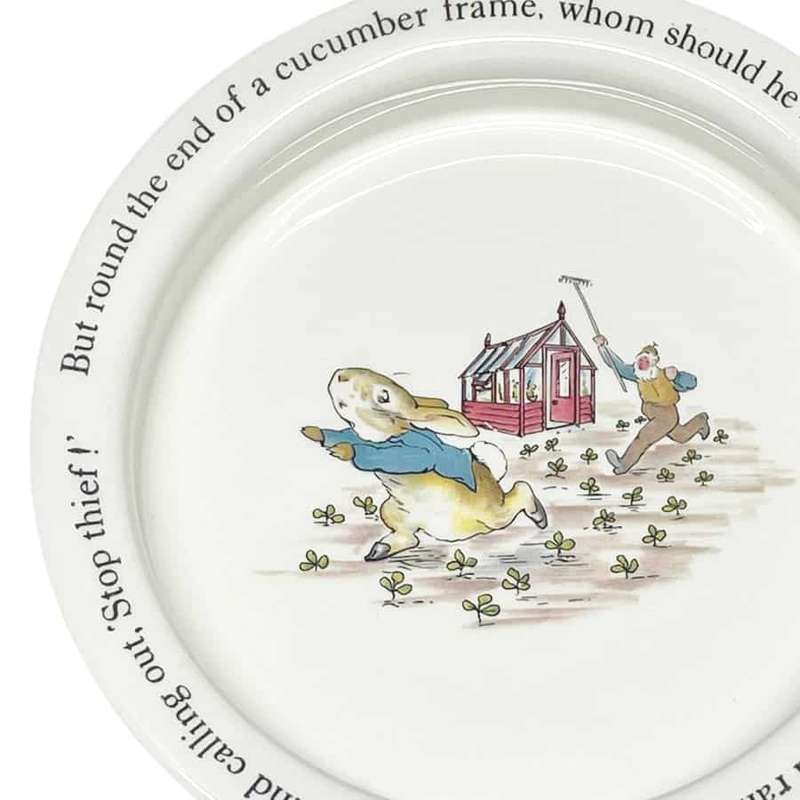 Wedgwood Peter Rabbit Christening Porridge Bowl