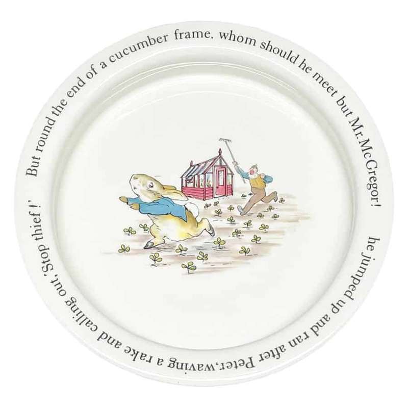 Wedgwood Peter Rabbit Christening Porridge Bowl