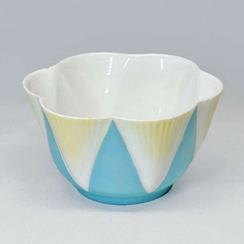 Art Deco Shelley Dainty Blue Star Sugar Bowl 11770