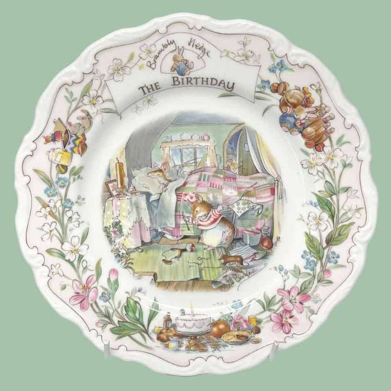 Brambly Hedge Royal Doulton The Birthday Plate