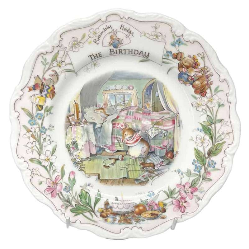 Brambly Hedge Royal Doulton The Birthday Plate