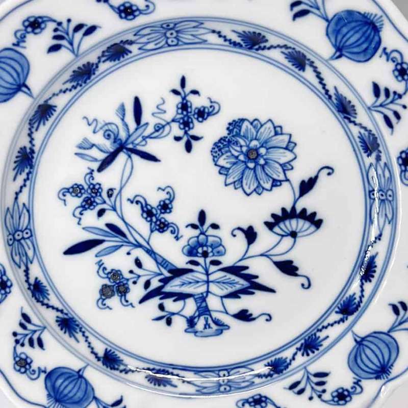 Meissen Onion Pattern Plate 17cm
