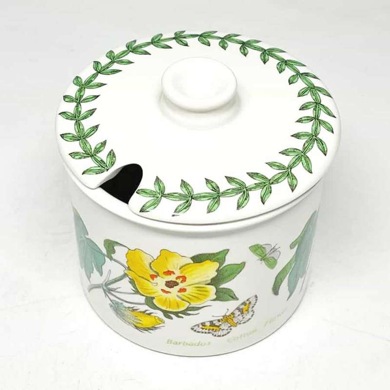 Portmeirion Botanic Garden Jam Jar Cotton Flower
