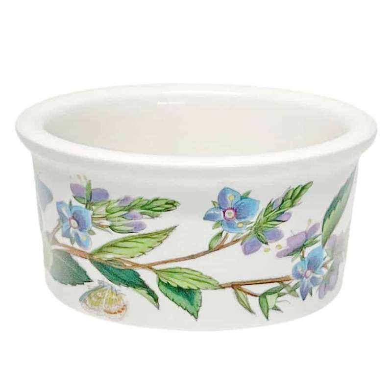Portmeirion Botanic Garden Ramekin Butterfly Blue Floral