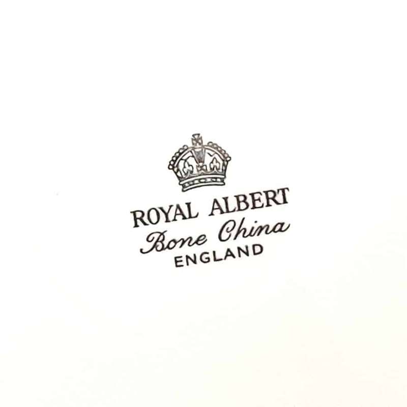 Royal Albert Blue Floral Tea Trio