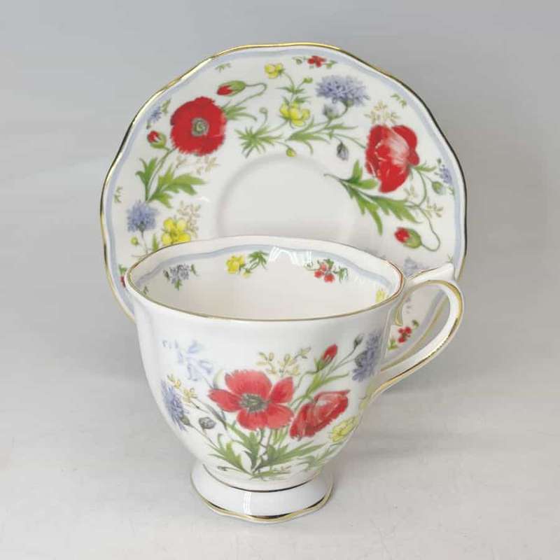 Royal Albert Country Bouquet Collection Autumn's Hope Tea Duo