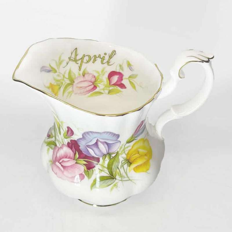 Royal Albert Flower Of The Month April Tea Milk Jug