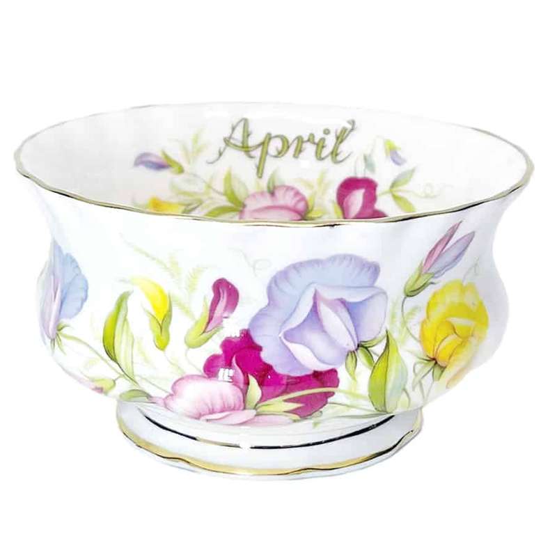 Royal Albert Flower Of The Month April Tea Sugar Bowl