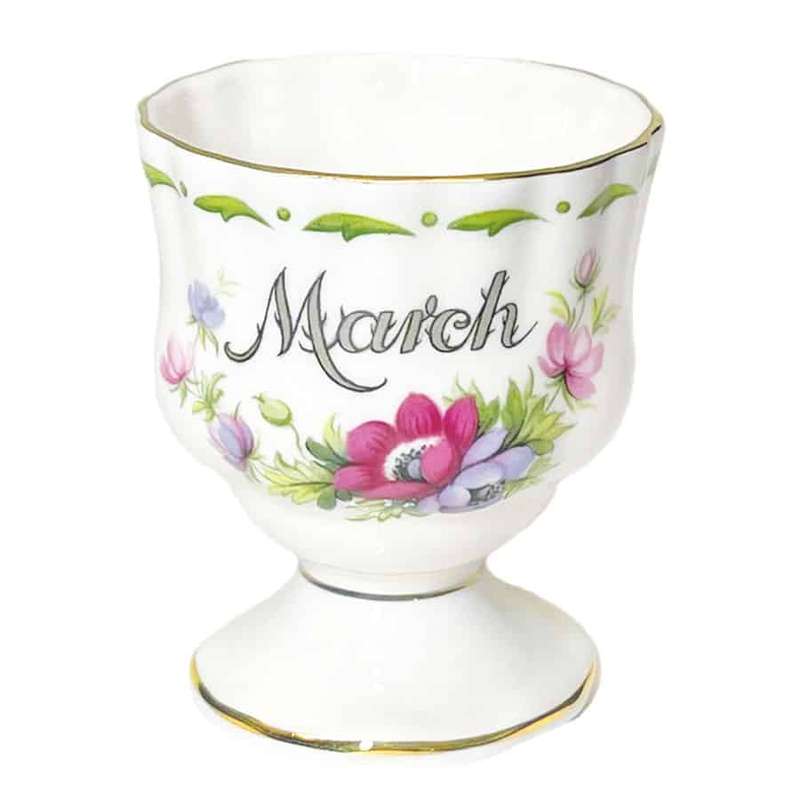 Royal Albert Flower of The Month March Egg Cup
