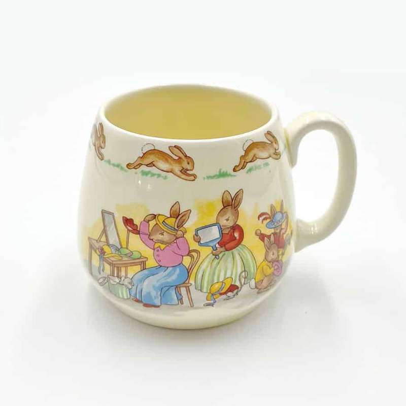 Royal Doulton Christening Bunnykins Mug Dress Up